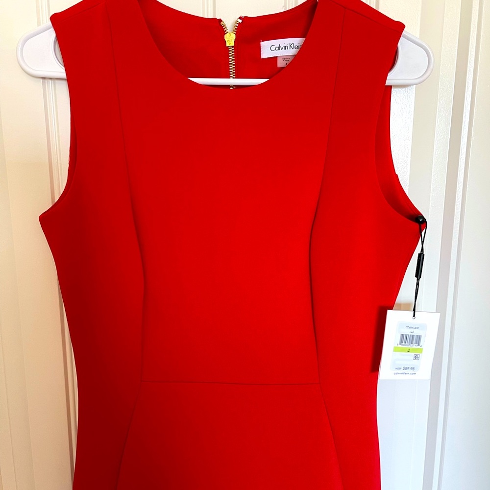 Red dress-